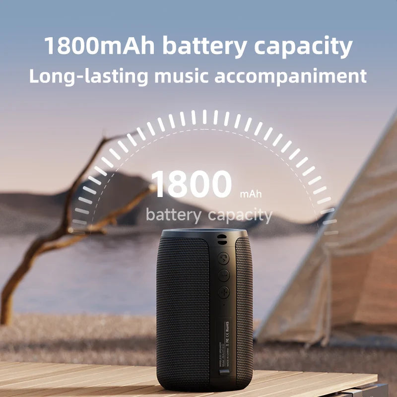 Mini Portable Bluetooth Speaker Black V1142-OBA1005005933368939