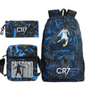 3-Piece CR7 Backpack Set Blue V1142-OBA1005006680575576