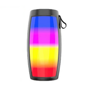 LED Lights Speaker with Powerful Bass Black V1142-OBA1005007171145491