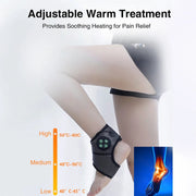 Electric Foot Ankle Massager with Heat Black V1142-OBA1005007197652058