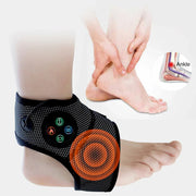Electric Foot Ankle Massager with Heat Black V1142-OBA1005007197652058