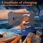 Emergency Hand Crank Solar Radio Orange V1142-OBA1005007345196175