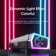 Computer Bluetooth RGB Light Speaker Black V1142-OBA1005007539913764