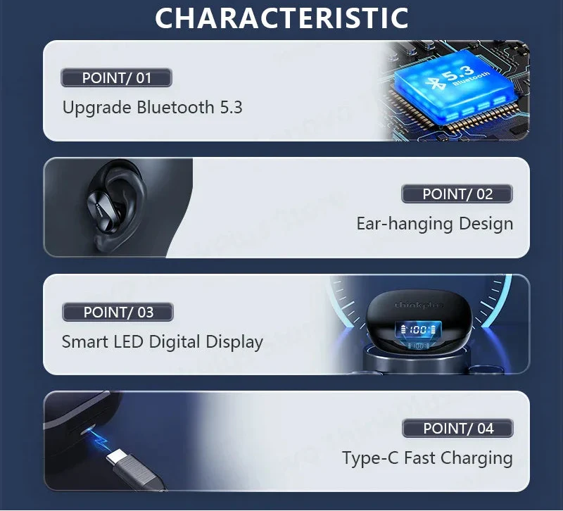 Bluetooth Wireless Earbuds Black V1142-OBA1005007627189854