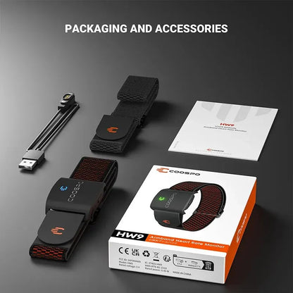 Armband Heart Rate Monitor Black V1142-OBA1005007967797449