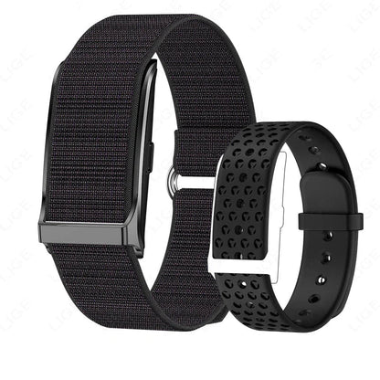 Smart Fitness Bracelet with 24H Heart Rate Black V1142-OBA1005008353826856