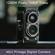 Mini Retro Digital Camera Black V1142-OBA1005008387719430