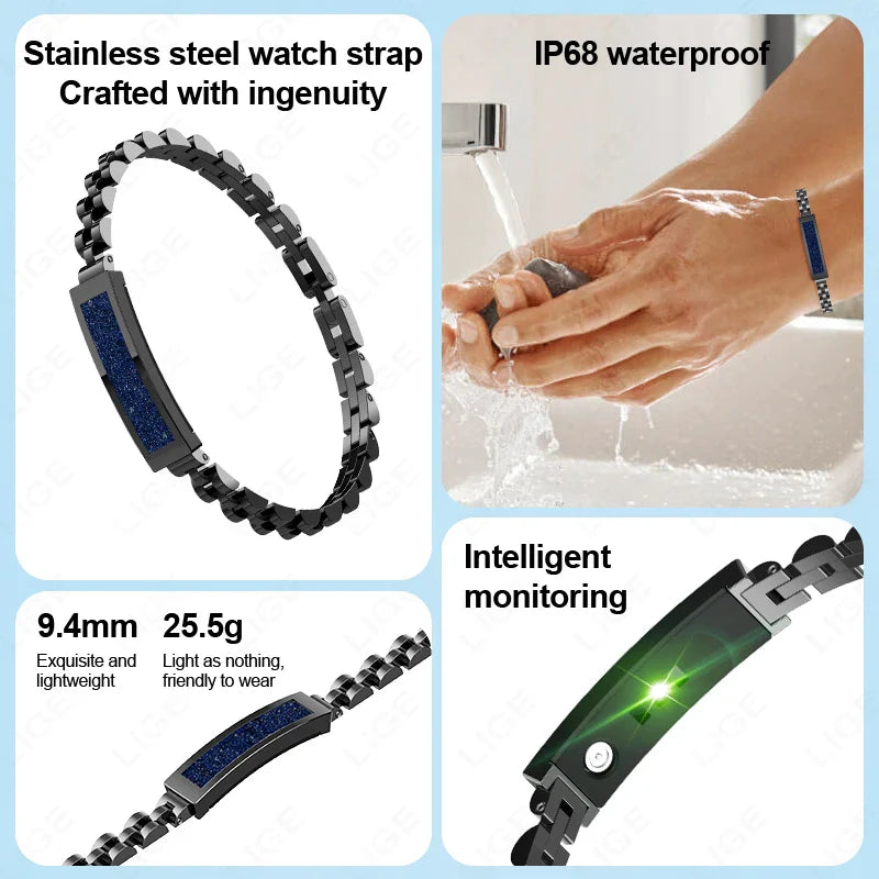 Pedometer Health Smart Bracelet Black V1142-OBA1005008670347571
