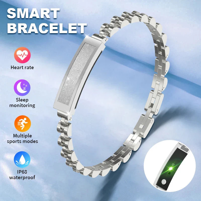 No-Screen Smart Watch Silver V1142-OBA1005008729496307