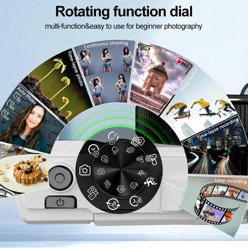 Digital Camera with 3.0 Flip Screen White V1142-OBA1005008743474852