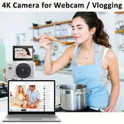 Digital Camera with 3.0 Flip Screen White V1142-OBA1005008743474852