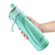 750ML Spray Water Bottle Green V1142-OBA1005008831374977