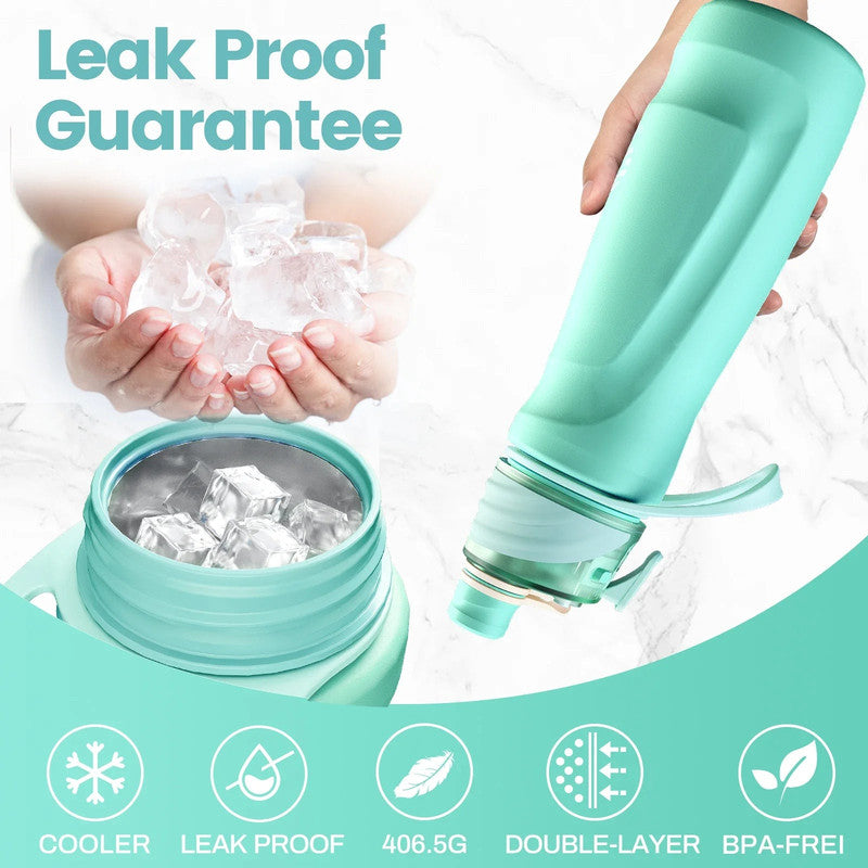 750ML Spray Water Bottle Green V1142-OBA1005008831374977