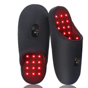 Rechargeable Red Light Therapy Slippers Black V1142-OBA1005009170352448