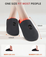 Rechargeable Red Light Therapy Slippers Black V1142-OBA1005009170352448