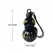 2pcs 800ml Gourd Water Bottle Black V1142-OBA1005009605802363