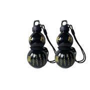 2pcs 800ml Gourd Water Bottle Black V1142-OBA1005009605802363