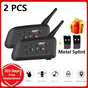 1200M Bluetooth Motorcycle Helmet Intercom Headset V1142-PB1005004983273542