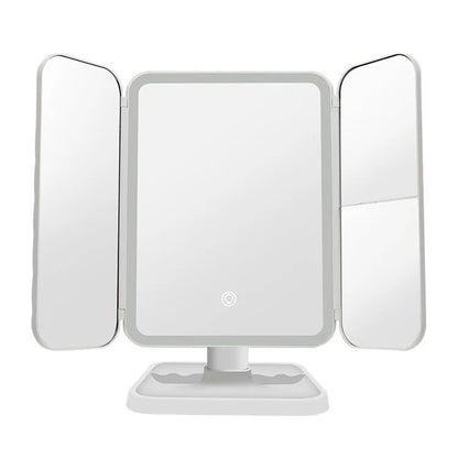 Trifold LED Makeup Mirror Beauty Lights V1142-PB1005005885148433