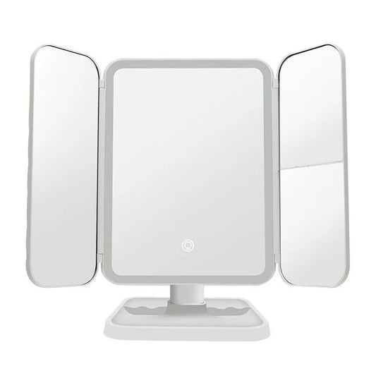 Trifold LED Makeup Mirror Beauty Lights V1142-PB1005005885148433