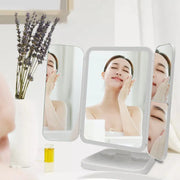Trifold LED Makeup Mirror Beauty Lights V1142-PB1005005885148433