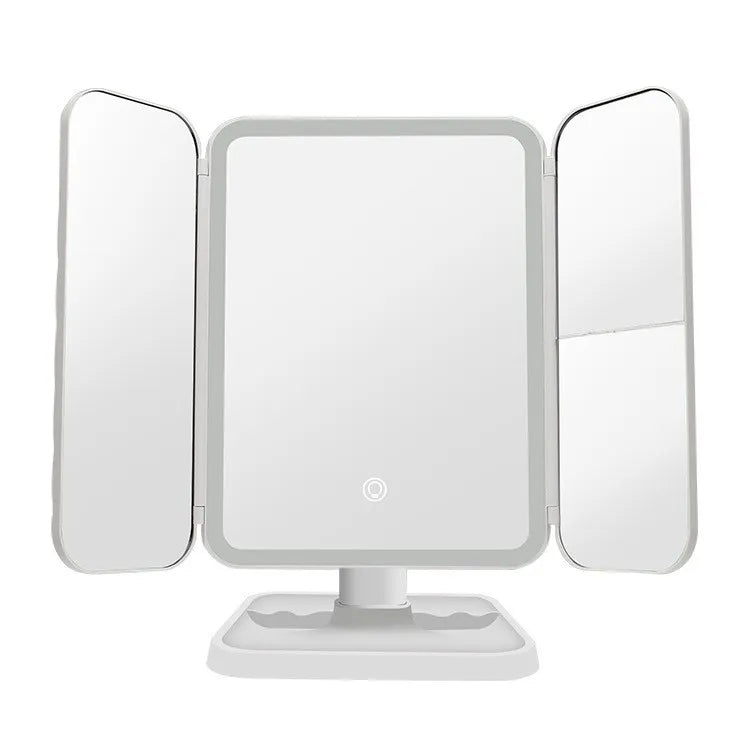 Trifold LED Makeup Mirror Beauty Lights V1142-PB1005005885148433