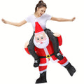 Riding Santa Inflatable Christmas Costume V1142-PB601099575630187