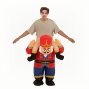 Nutcracker Soldier Inflatable Ride-On Costume V1142-PB601104407314076