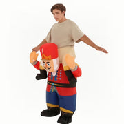 Nutcracker Soldier Inflatable Ride-On Costume V1142-PB601104407314076