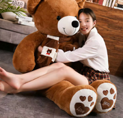 Huge 100cm Brown Giant Teddy Bear Toys V1142-PBNNETEDB