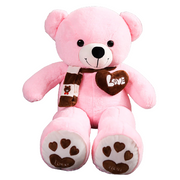 Huge 100cm Giant Pink Teddy Bear Soft Plush V1142-PBNNETEDP