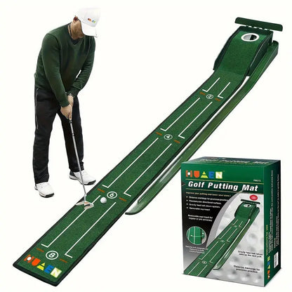 Compact Edition Portable Golf Putting Training Mat V1142-PBPM24051