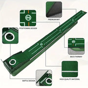 Compact Edition Portable Golf Putting Training Mat V1142-PBPM24051
