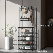 Free Standing Shoe And Hat Rack V1142-PBUY09096
