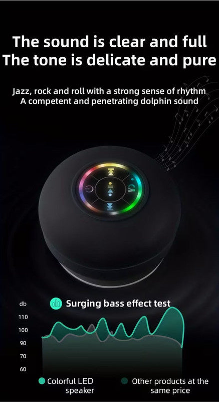 Portable Wireless Speaker with Suction Cup V1142-TM601099515448150