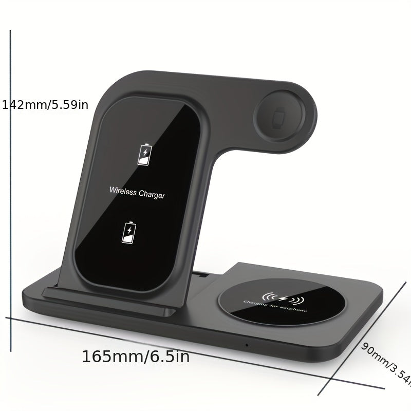 3-in-1 Fast Wireless Charger for iPhone & Apple Devices V1142-TM601099517431094