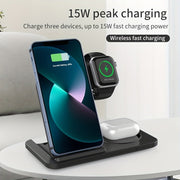 3-in-1 Fast Wireless Charger for iPhone & Apple Devices V1142-TM601099517431094