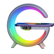 Wireless Bluetooth Speaker with RGB Light & Alarm V1142-TM601099525345606