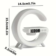 Wireless Bluetooth Speaker with RGB Light & Alarm V1142-TM601099525345606