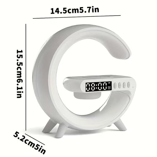 Wireless Bluetooth Speaker with RGB Light & Alarm V1142-TM601099525345606
