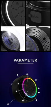 Portable Shower Speaker with Voice Assistant V1142-TM601099585871417