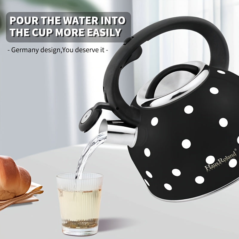 Whistling Tea Kettle Stainless Steel Stovetop (2.5L) V1142-TM601099628261280
