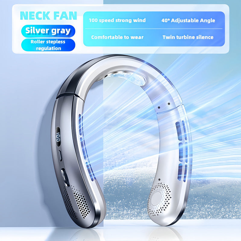 Hanging Neck Fan USB Rechargeable V1142-TM601099629309336