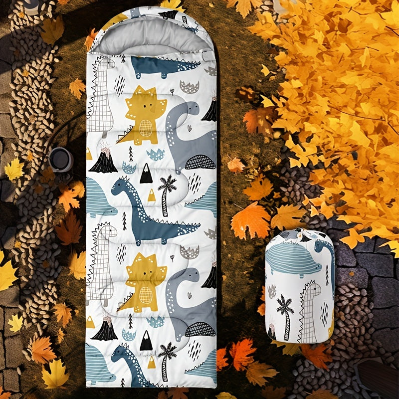 Dinosaur Camping Sleeping Bag Lightweight Warm Quilt V1142-TM601099690778322