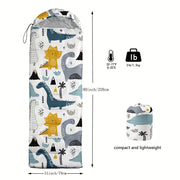 Dinosaur Camping Sleeping Bag Lightweight Warm Quilt V1142-TM601099690778322