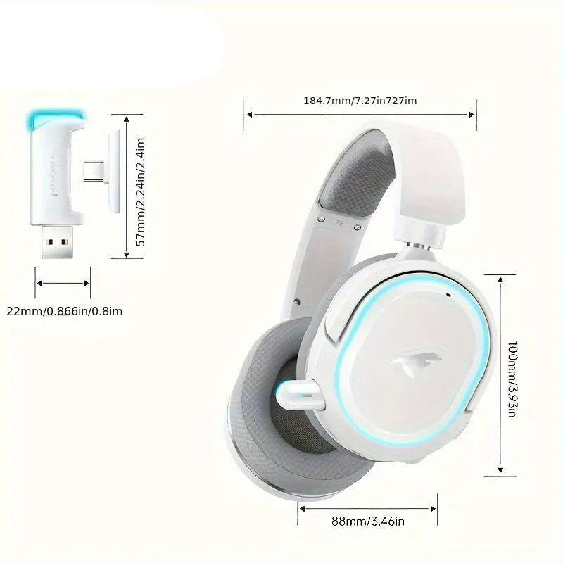 Wireless Gaming Headset with Surround Sound V1142-TM601099692386688