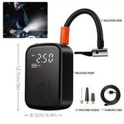 150PSI Portable Cordless Air Compressor Tire Inflator V1142-TM601099714847588