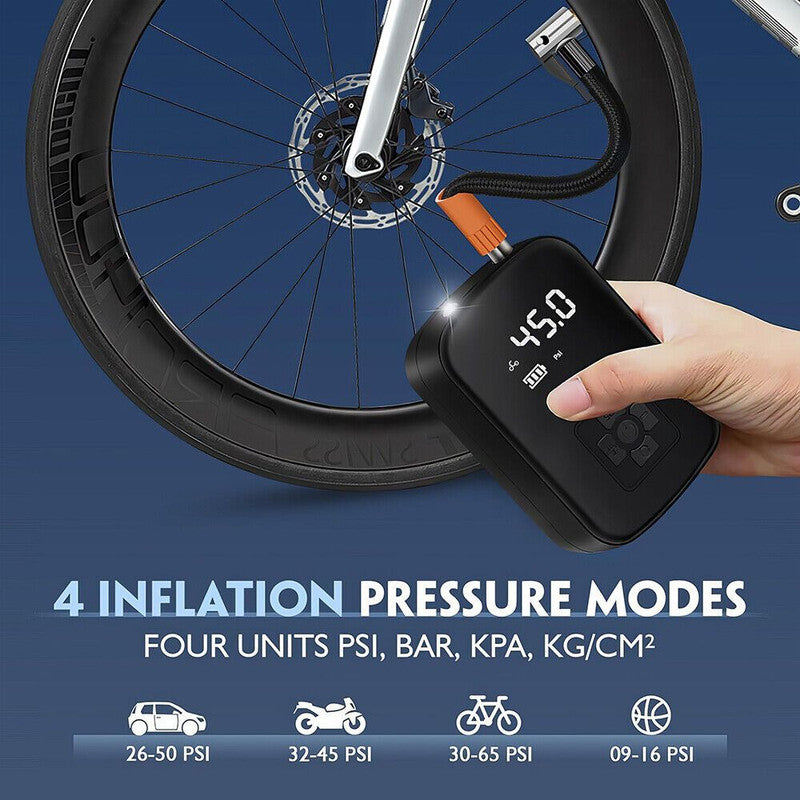 150PSI Portable Cordless Air Compressor Tire Inflator V1142-TM601099714847588