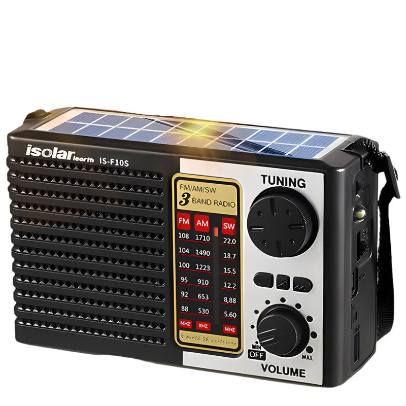 Solar Portable Radio with Digital Speaker V1142-TM601099725709567
