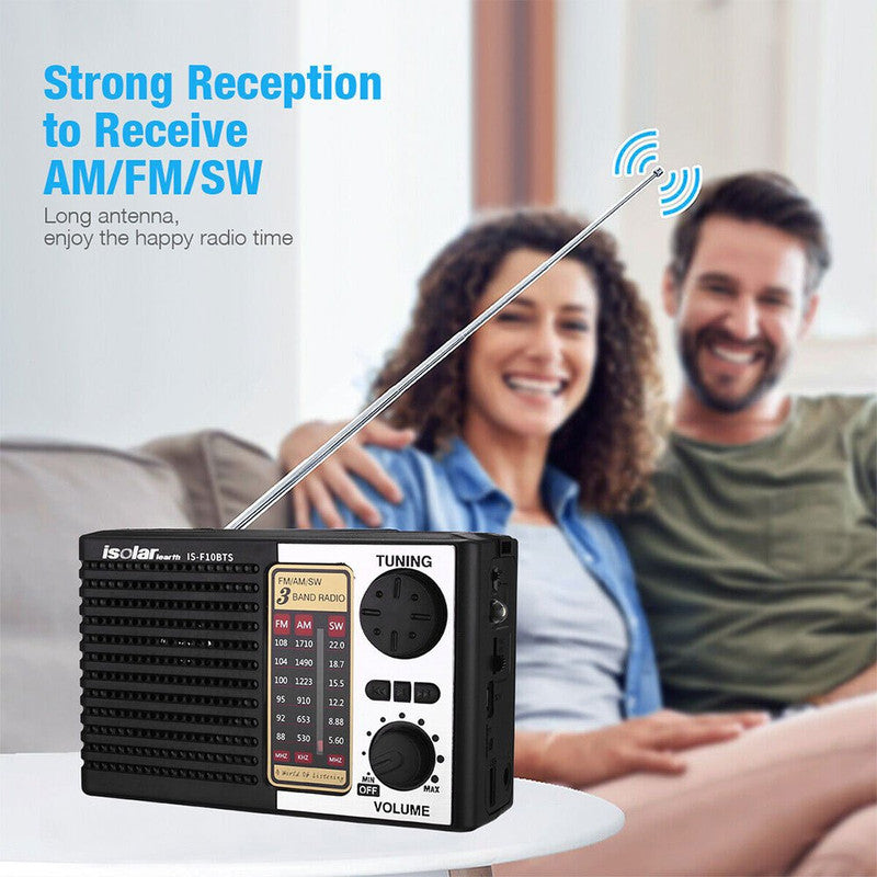Solar Portable Radio with Digital Speaker V1142-TM601099725709567